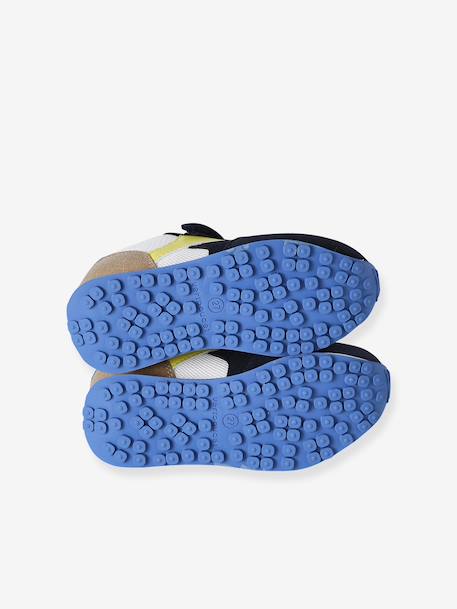 Baskets enfant lacets élastiqués à scratchs lot bleu 6 - vertbaudet enfant 