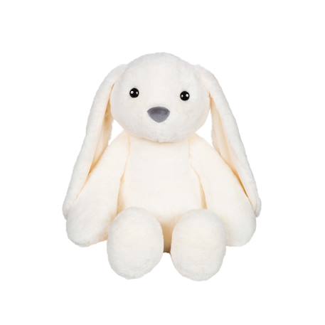 Peluche - peluche lapin trendy – 40 cm Beige+Corail+Marron+Vert 1 - vertbaudet enfant 