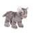 Peluche - peluche chat floppikitty - gris 22 cm Gris 1 - vertbaudet enfant 