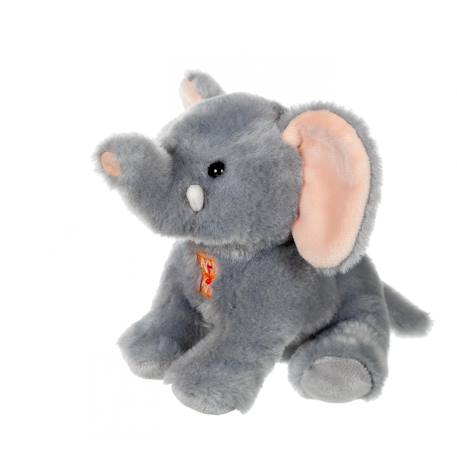 Peluche - peluche savanoos sonore - eléphant - 15 cm Gris 5 - vertbaudet enfant 