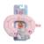 Peluche - tour de cou 'pomme' souris - 24 cm Rose 1 - vertbaudet enfant 