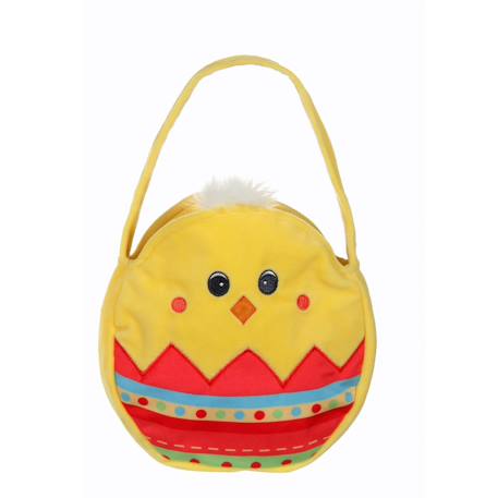 Peluche - bonbonnière poussin - 16 cm Jaune 1 - vertbaudet enfant 
