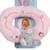 Peluche - tour de cou 'pomme' souris - 24 cm Rose 2 - vertbaudet enfant 