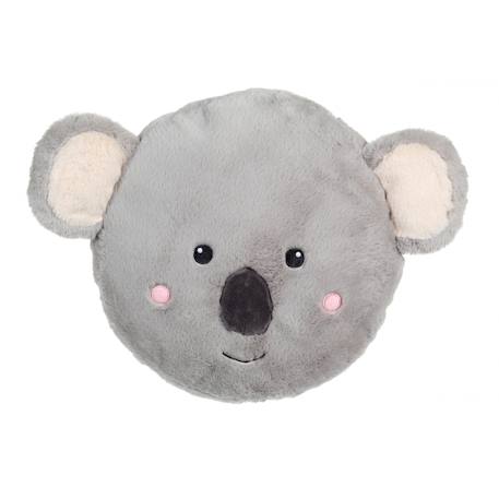 Peluche - oreiller rondouillet koala econimals en peluche éco-conçu - 34 cm Gris 1 - vertbaudet enfant 