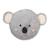 Peluche - oreiller rondouillet koala econimals en peluche éco-conçu - 34 cm Gris 1 - vertbaudet enfant 