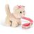 Mini peluche chiot 12cm Beige, rose 2 - vertbaudet enfant 