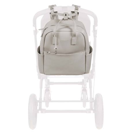 Sac à dos à langer icon Beige+Bleu+Gris+Rose+Vert 18 - vertbaudet enfant 
