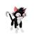 Peluche - chat baratine - idéfix et les irréductibles 18 cm Noir 1 - vertbaudet enfant 