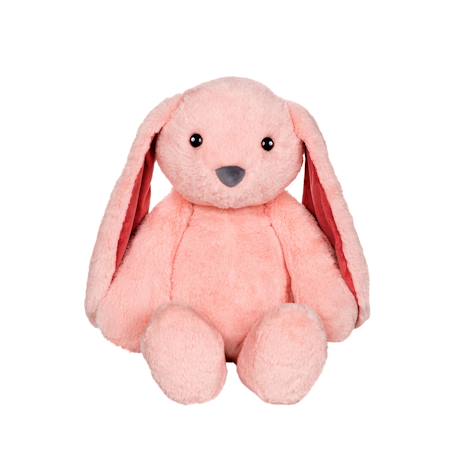 Peluche - peluche lapin trendy – 40 cm Beige+Corail+Marron+Vert 3 - vertbaudet enfant 