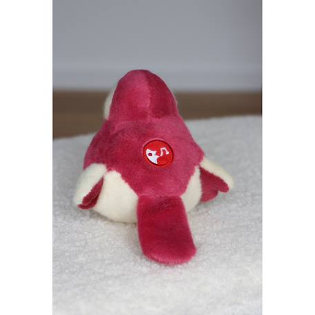 Peluche - peluche oiseau sonore birdies 14 cm - framboise Rose 4 - vertbaudet enfant 
