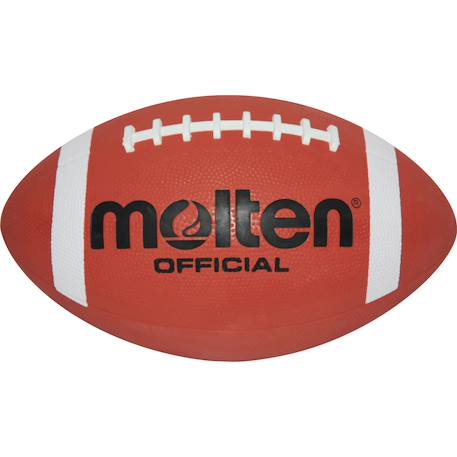 Ballon de football américain 28cm Orange 1 - vertbaudet enfant 