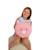 Peluche - oreiller rondouillet chat econimals en peluche éco-conçu - 34 cm Rose 4 - vertbaudet enfant 