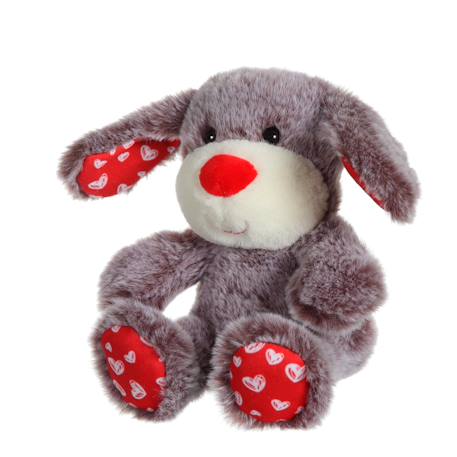 Peluche - peluche fluffy love - chien marron - 14 cm Marron 5 - vertbaudet enfant 