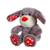 Peluche - peluche fluffy love - chien marron - 14 cm Marron 5 - vertbaudet enfant 