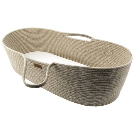 Couffin tressé honey moon Beige 1 - vertbaudet enfant 