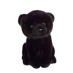 Jouet-Premier âge-Peluche - panthère noire - mimi félinous 20 cm
