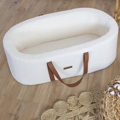 Couffin sherpa ultra-doux pour bébé Beige 2 - vertbaudet enfant 