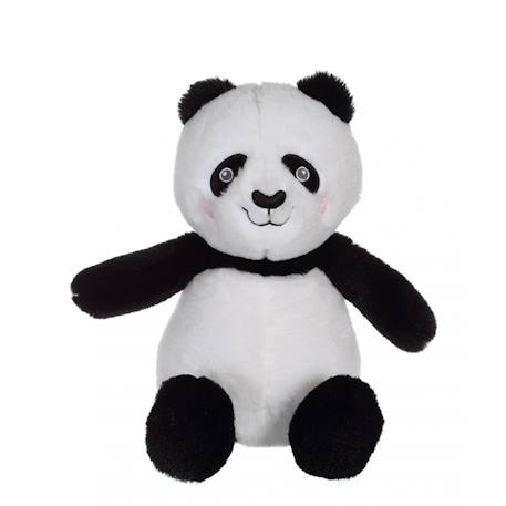 Peluche - panda econimals en peluche éco-conçue - 24 cm Noir 1 - vertbaudet enfant 