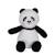 Peluche - panda econimals en peluche éco-conçue - 24 cm Noir 1 - vertbaudet enfant 