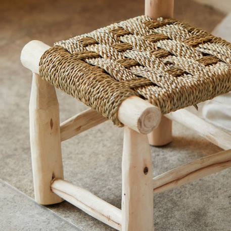 Chaise enfant bois japandi Naturel 2 - vertbaudet enfant 