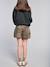 Sweat fille oversize inscription léopard anthracite 7 - vertbaudet enfant 