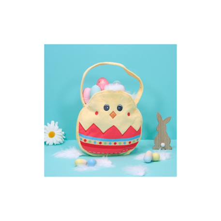 Peluche - bonbonnière poussin - 16 cm Jaune 2 - vertbaudet enfant 