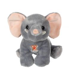 Jouet-Peluche - peluche savanoos sonore - eléphant - 15 cm