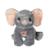 Peluche - peluche savanoos sonore - eléphant - 15 cm Gris 1 - vertbaudet enfant 