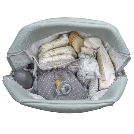 Sac à dos à langer icon Beige+Bleu+Gris+Rose+Vert 27 - vertbaudet enfant 