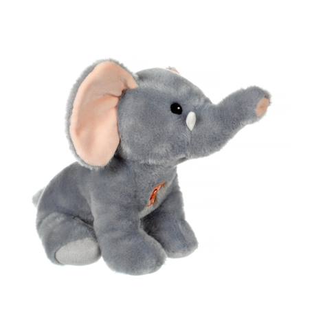 Peluche - peluche savanoos sonore - eléphant - 15 cm Gris 3 - vertbaudet enfant 