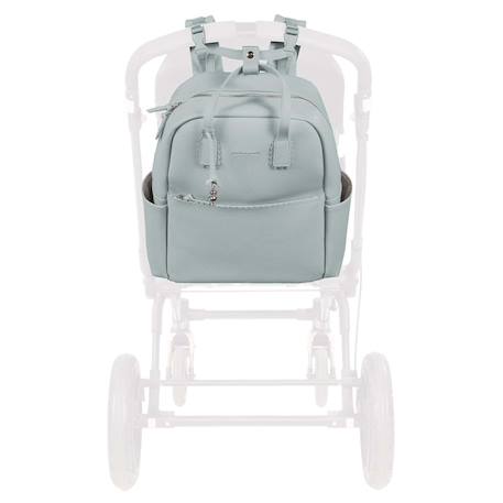 Sac à dos à langer icon Beige+Bleu+Gris+Rose+Vert 28 - vertbaudet enfant 