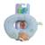 Peluche - tour de cou 'pomme' ours - 24 cm Bleu 1 - vertbaudet enfant 