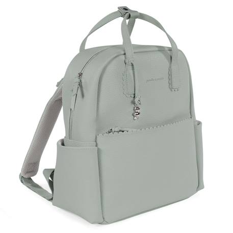 Sac à dos à langer icon Beige+Bleu+Gris+Rose+Vert 26 - vertbaudet enfant 