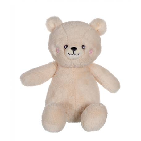 Peluche - ours beige econimals en peluche éco-conçue - 24 cm Beige 1 - vertbaudet enfant 