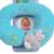 Peluche - tour de cou 'pomme' lapin - 24 cm Bleu 2 - vertbaudet enfant 