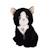 Peluche - peluche chat mimi cats sonore noir - 18 cm Noir 1 - vertbaudet enfant 