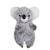 Peluche - peluche p'tits farouches koala - 15 cm Gris 1 - vertbaudet enfant 