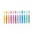 Crayons de couleur en gel métalliques – 12 teintes brillantes à effet aquarelle Multicolor 1 - vertbaudet enfant 
