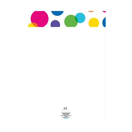 Bloc de papier à dessin Chunkies – 60 feuilles épaisses 9x12 pouces pour croquis et peinture pour Enfant Multicolor 3 - vertbaudet enfant 