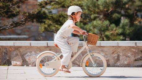 Vélo enfant à pédales - 16 pouces Bleu marine+Bleu turquoise+Crème+Rose 14 - vertbaudet enfant 