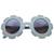 Lunettes de soleil aster - vert pétrole, convient aux enfants de 3 à 8 environ Blue 2 - vertbaudet enfant 