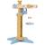 Set grue et chantier de construction en bois Jaune, bleu, beige 3 - vertbaudet enfant 