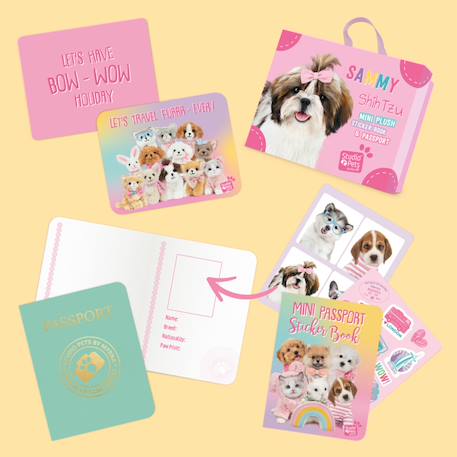 Studio pets - chiot shih tzu Multicolor 4 - vertbaudet enfant 