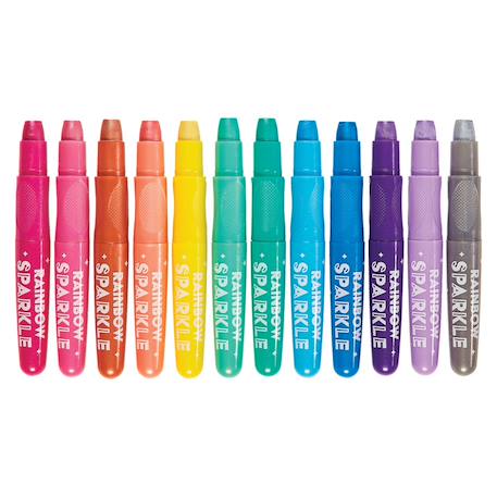 Crayons de couleur en gel métalliques – 12 teintes brillantes à effet aquarelle Multicolor 5 - vertbaudet enfant 