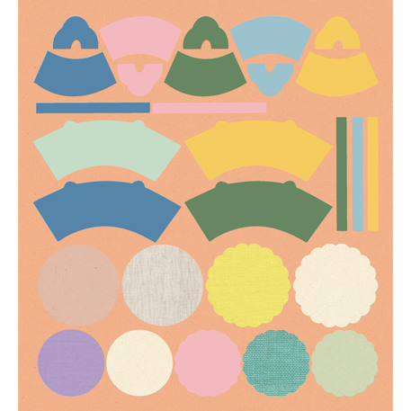 Kit de création miniatures – Fabrique tes propres accessoires de la Maison des Souris Multicolor 2 - vertbaudet enfant 