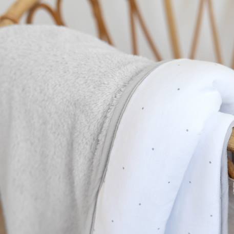 Couverture hiver - tog 3 douillet bien chaud Blush+Dots grizou+Dots plum+Lunar+Natural+Pudding+Stars grizou+Stars plum+Vintage 16 - vertbaudet enfant 