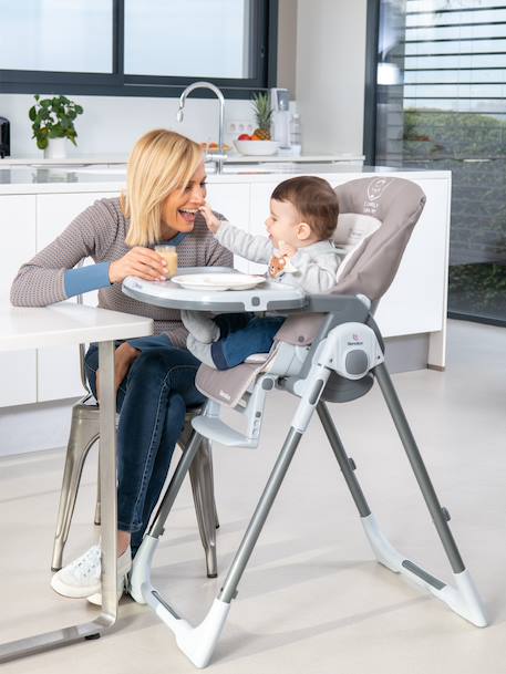 Chaise haute avec réducteur bébé bébévision Marine+Paloma+Sophie la girafe sochic+Sophie la girafe sunrise 18 - vertbaudet enfant 