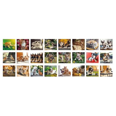 Lampe de poche et projecteur - chat et chien Multicolor 2 - vertbaudet enfant 