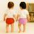 Bloomers en coton bio honey et vert Blanc et vichy+Rose et fraise+Vert et honey 11 - vertbaudet enfant 