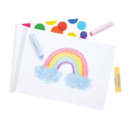 Bloc de papier à dessin Chunkies – 60 feuilles épaisses 9x12 pouces pour croquis et peinture pour Enfant Multicolor 2 - vertbaudet enfant 